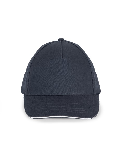 K-UP Casquette enfant avec sandwich contrasté - 5 panneaux /api/colors/ac3617f1-55b6-4cce-bc08-bb5c08d2e5bf personnalisable