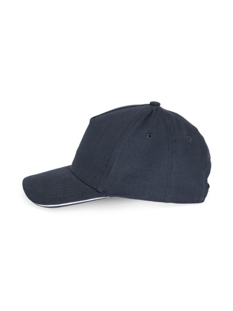 K-UP Casquette enfant avec sandwich contrasté - 5 panneaux /api/colors/ac3617f1-55b6-4cce-bc08-bb5c08d2e5bf personnalisable