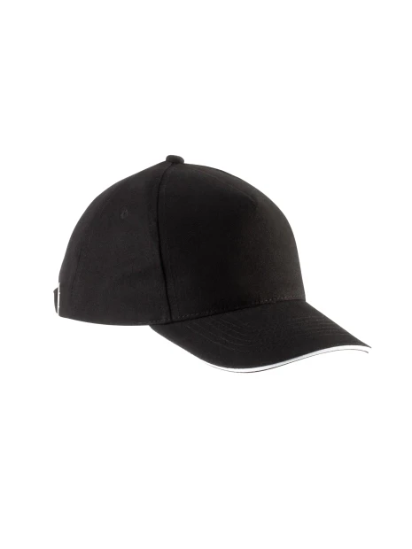 K-UP Casquette enfant avec sandwich contrasté - 5 panneaux /api/colors/e945e77a-c49d-482d-a416-924871e9a782 personnalisable