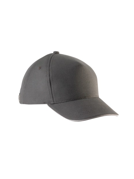 K-UP Casquette enfant avec sandwich contrasté - 5 panneaux /api/colors/012266f8-2e16-4a83-b235-36e585dcb385 personnalisable