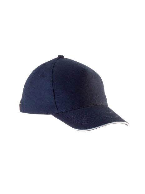 K-UP Casquette enfant avec sandwich contrasté - 5 panneaux /api/colors/ac3617f1-55b6-4cce-bc08-bb5c08d2e5bf personnalisable