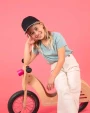 Petjes K-UP Kinderpet Met 5 Panelen En Contrasterende Bies voor bedrukking &amp; borduring