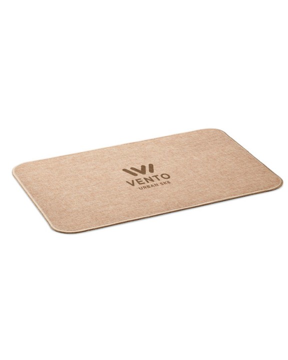4DO Fußmatte Flachs Plaids personalisierbar