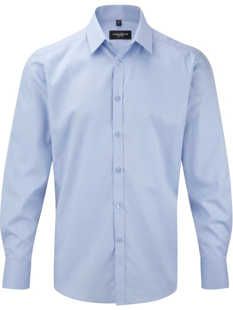 RUSSELL Chemise homme manche longues à chevrons /api/colors/4c8673c9-9f30-4885-8015-c784ca13e566 personnalisable