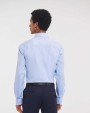 RUSSELL Men's Long Sleeve Herringbone Shirt Hemden personalisierbar