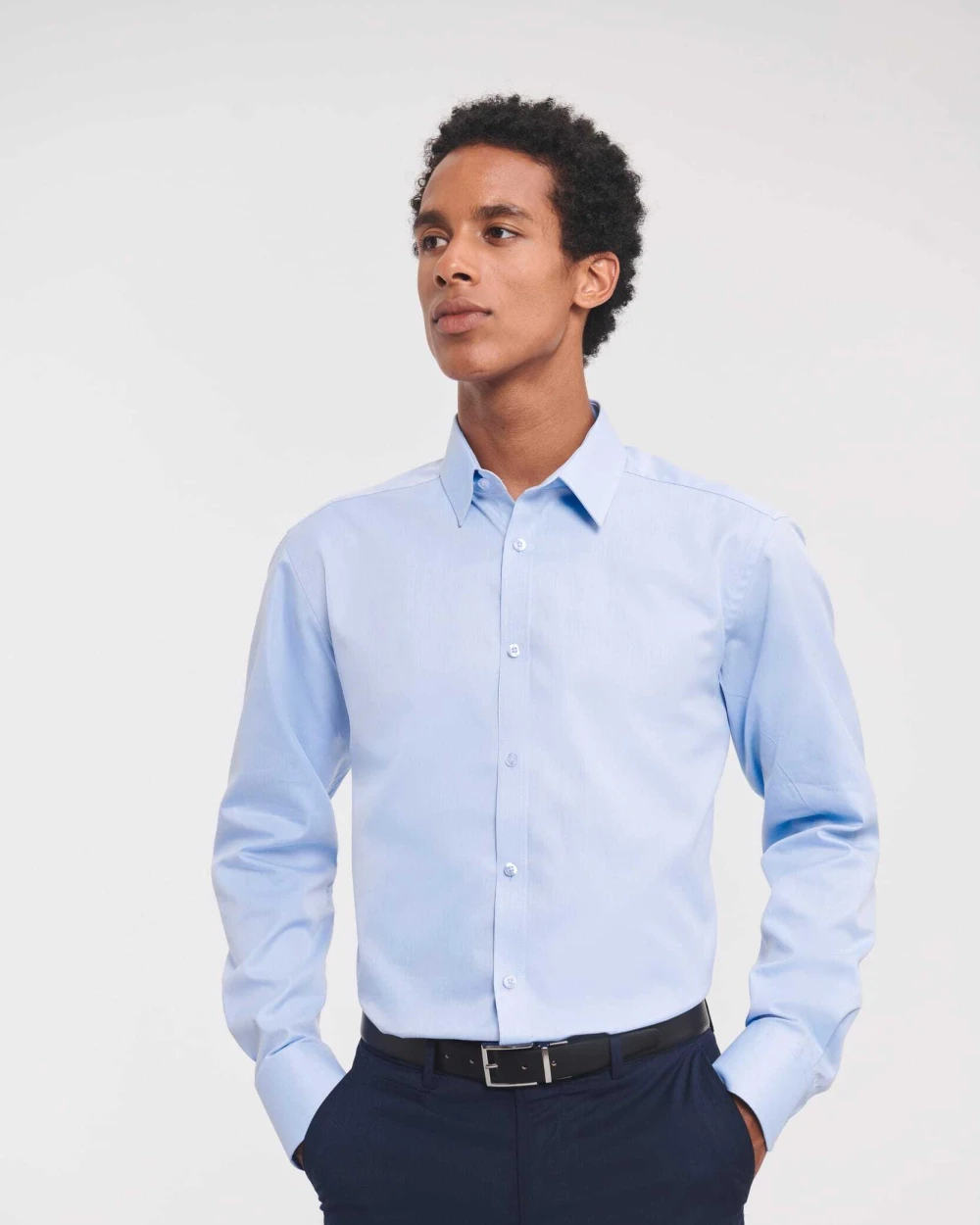 Chemises personnalisable RUSSELL Chemise homme manche longues à chevrons