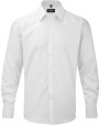 RUSSELL Men's Long Sleeve Herringbone Shirt Hemden personalisierbar