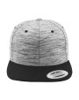 FLEXFIT Stripes Melange Crown Snapback Kappen personalisierbar