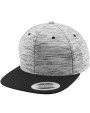 FLEXFIT Stripes Melange Crown Snapback Kappen personalisierbar