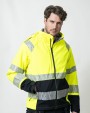 JOBMAN 1376 Softshelljacke Hi-Vis Softshells personalisierbar