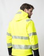 Softshells JOBMAN 1376 Softshell Jacket Hi-Vis voor bedrukking &amp; borduring