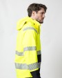 JOBMAN 1376 Softshelljacke Hi-Vis Softshells personalisierbar