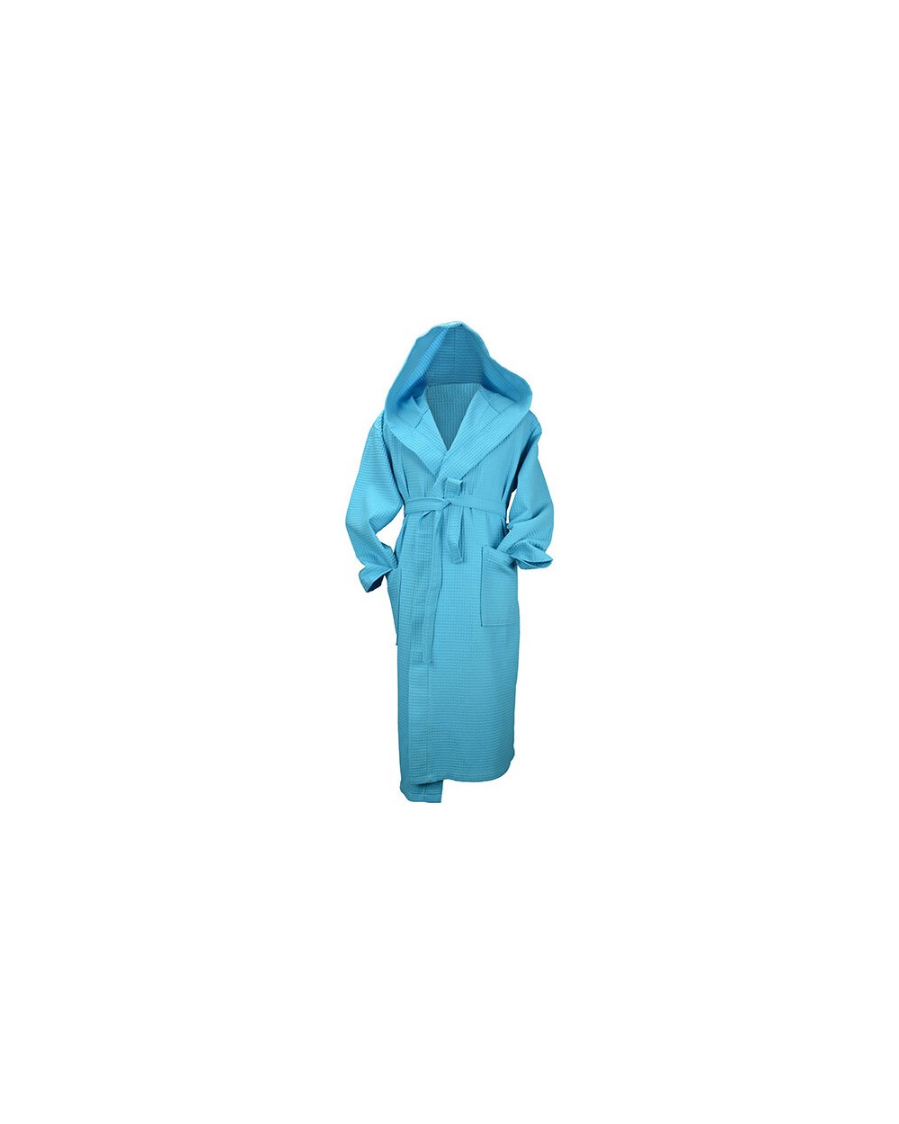 Produits éponges personnalisable A&R Robezz® Waffle Bathrobe With Hood