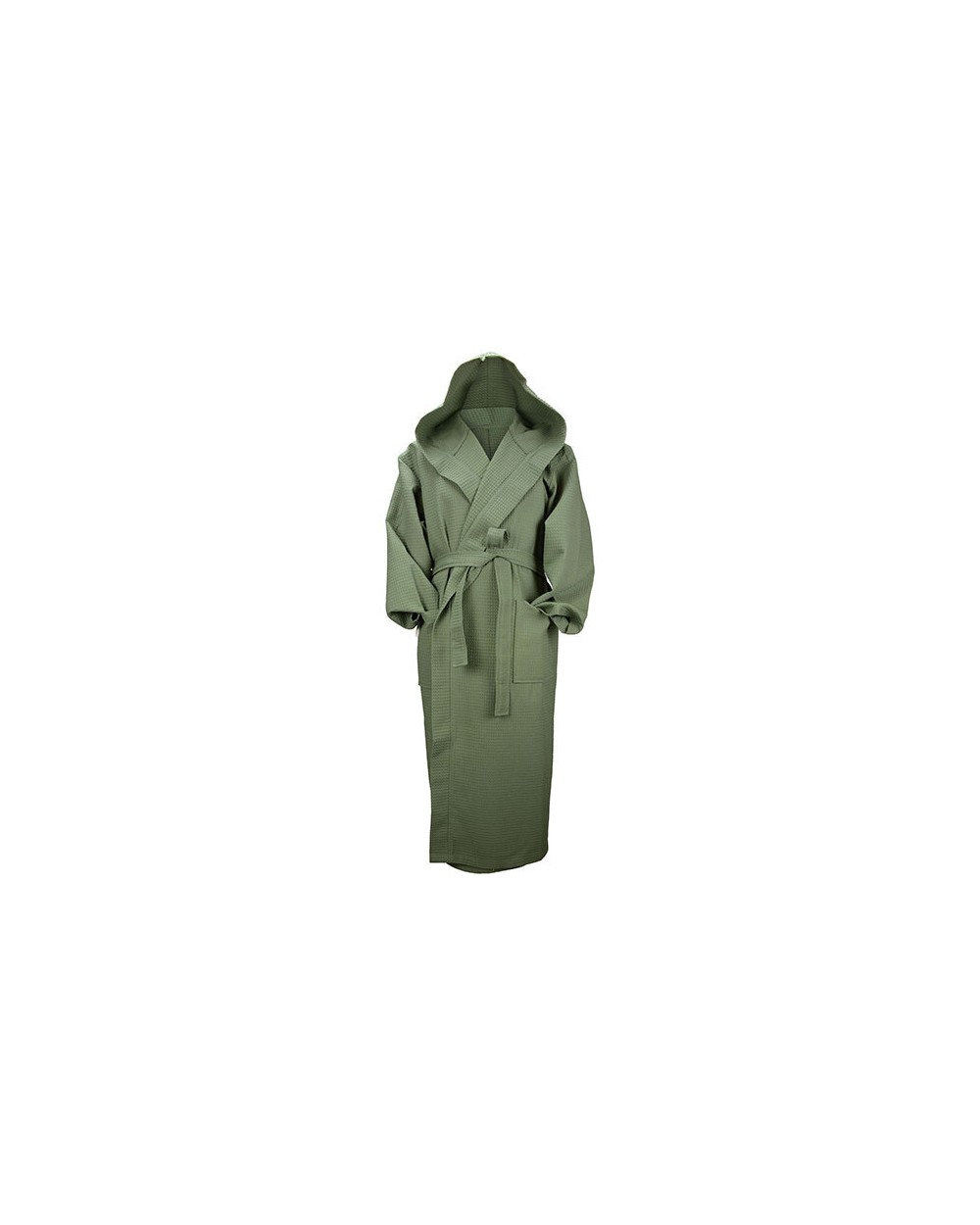 Produits éponges personnalisable A&R Robezz® Waffle Bathrobe With Hood