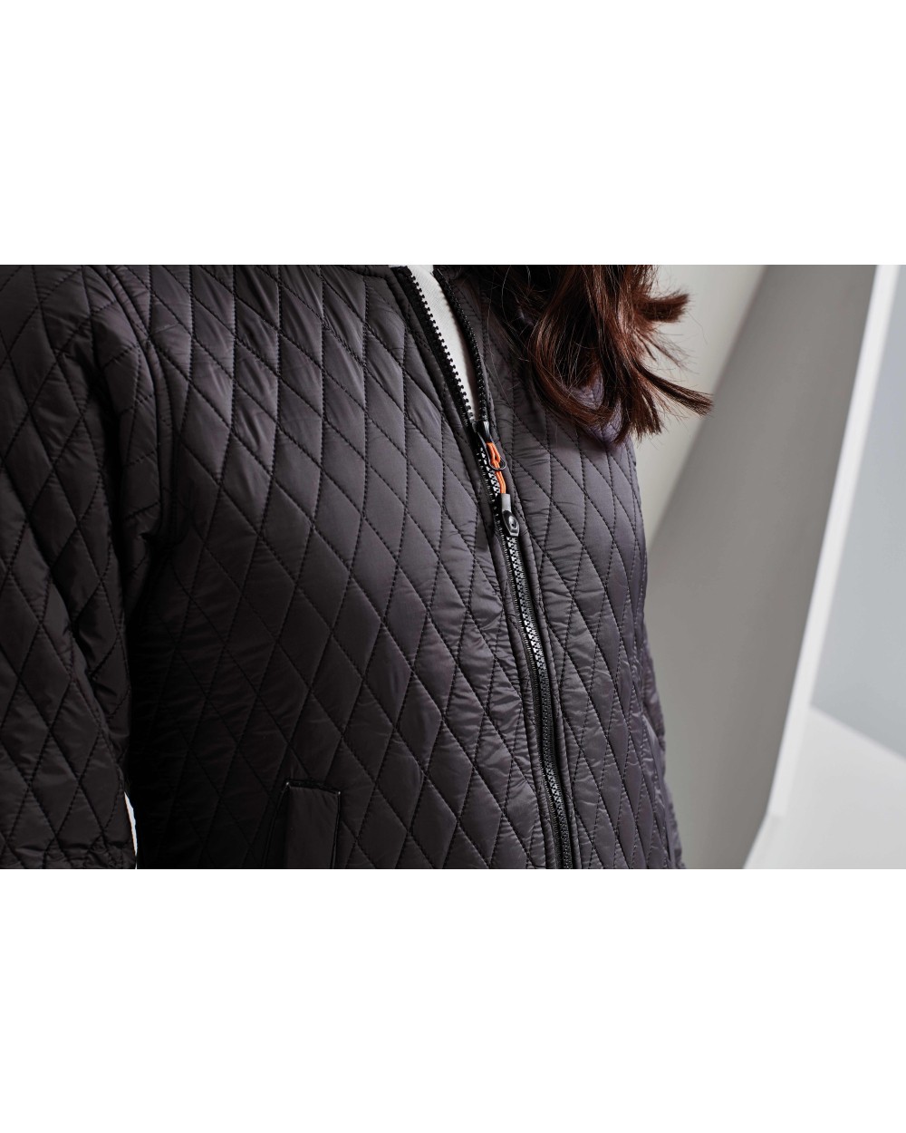 Jassen 2786 Women's quilted flight jacket voor bedrukking &amp; borduring