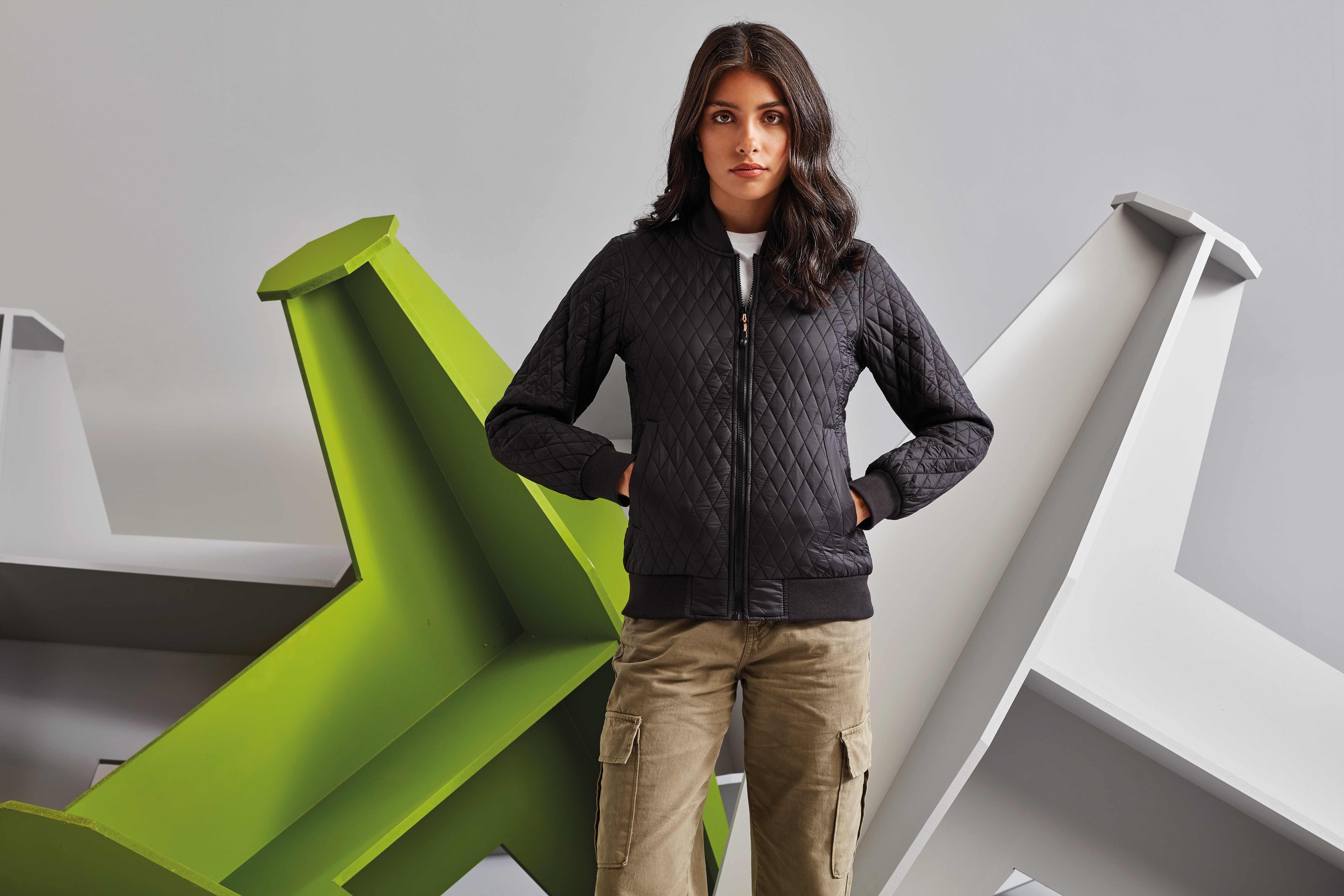 Vestes personnalisable 2786 Veste bomber matelassée femme