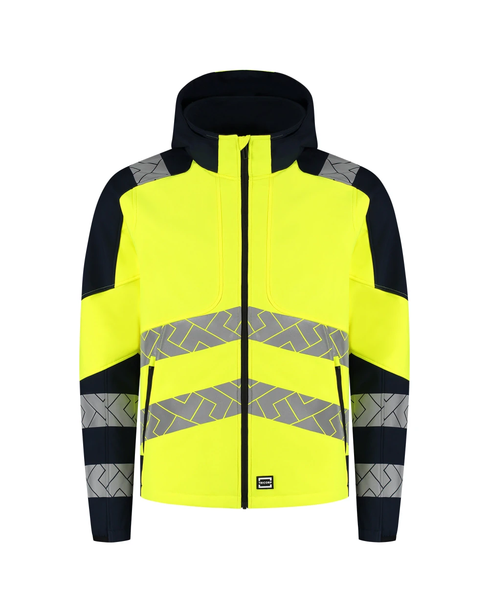 TRICORP Softshelljacke Kapuze High Vis Redefined Jacken personalisierbar