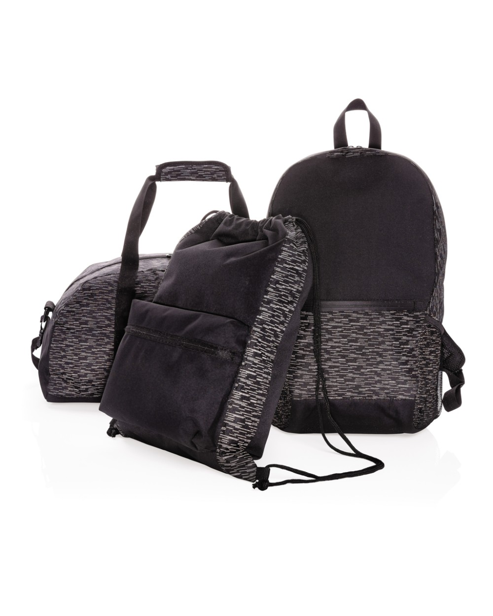 4DO AWARE™ reflektierender RPET Sportbeutel Taschen personalisierbar