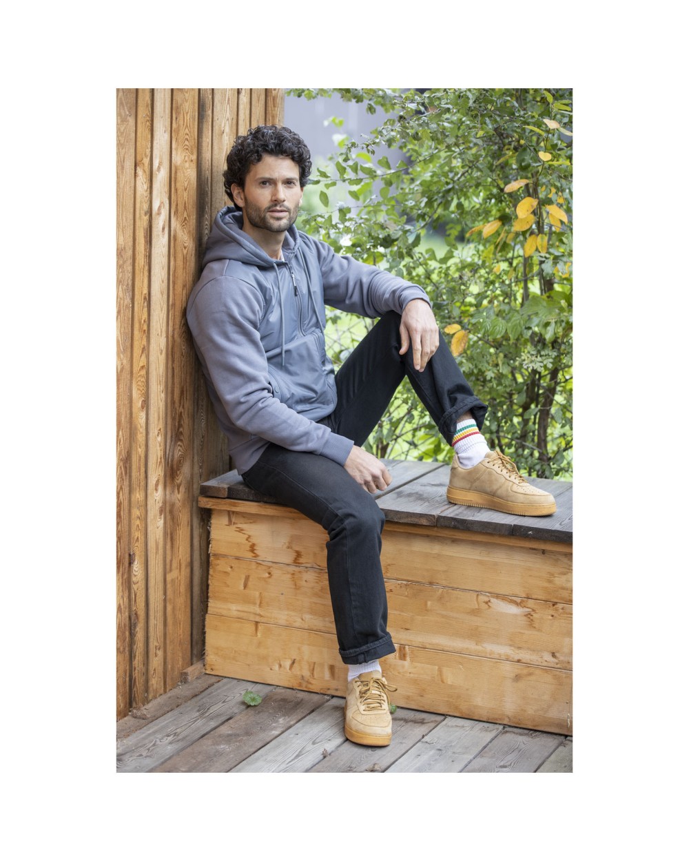 Jassen ELEVATE Darnell hybride heren jas voor bedrukking &amp; borduring