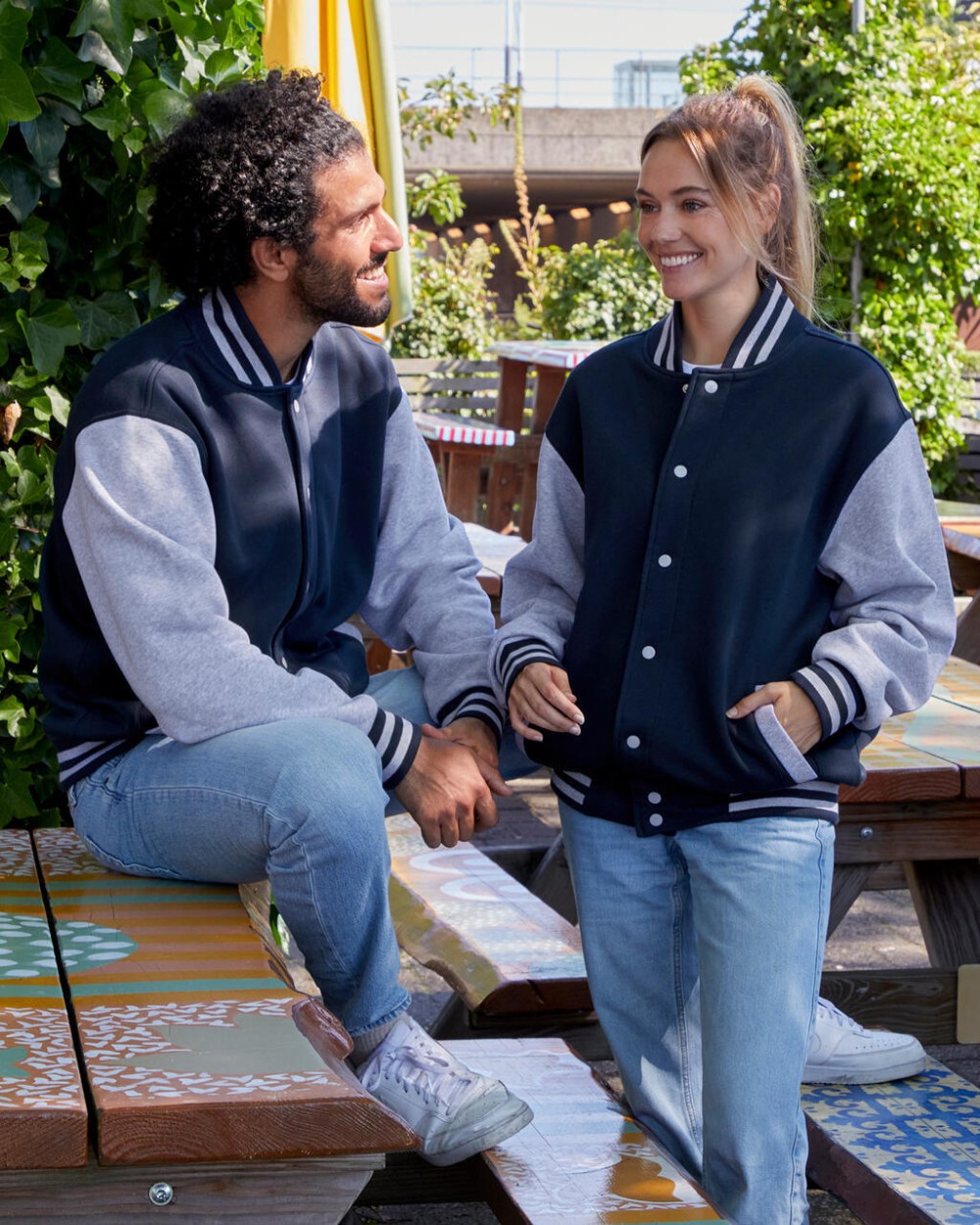 Sweaters & hoodies  Originals Varsity Jacket Unisex voor bedrukking &amp; borduring