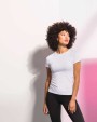 T-shirts SKINNIFIT Women's Feel Good Stretch Crew Neck T-Shirt voor bedrukking &amp; borduring