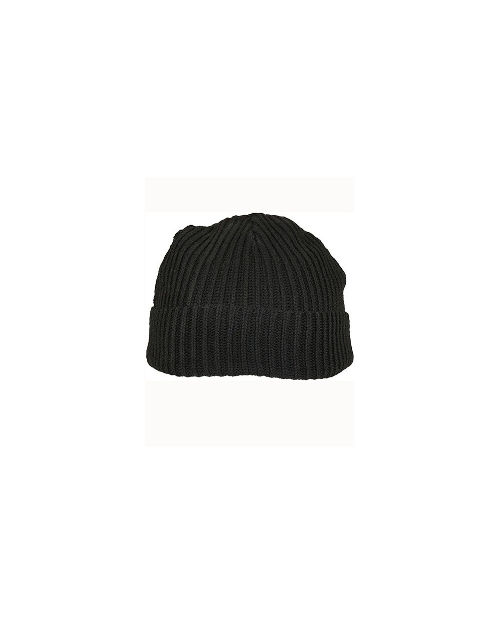 BUILD YOUR BRAND Recycled Yarn Fisherman Beanie Mützen personalisierbar