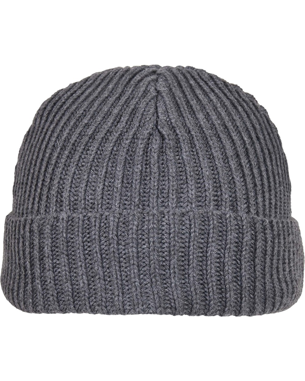 BUILD YOUR BRAND Recycled Yarn Fisherman Beanie Mützen personalisierbar