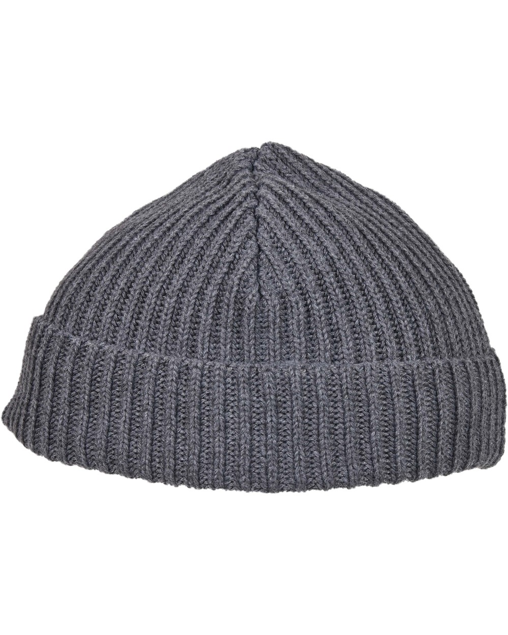 Mutsen BUILD YOUR BRAND Recycled Yarn Fisherman Beanie voor bedrukking &amp; borduring