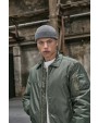 BUILD YOUR BRAND Recycled Yarn Fisherman Beanie Mützen personalisierbar
