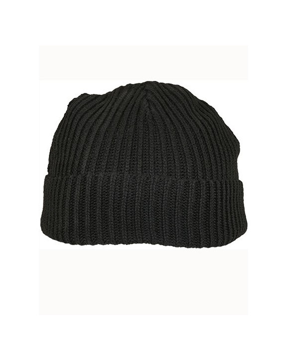 Bonnets personnalisable BUILD YOUR BRAND Recycled Yarn Fisherman Beanie