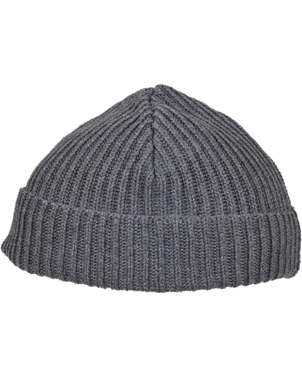 BUILD YOUR BRAND Recycled Yarn Fisherman Beanie Mützen personalisierbar
