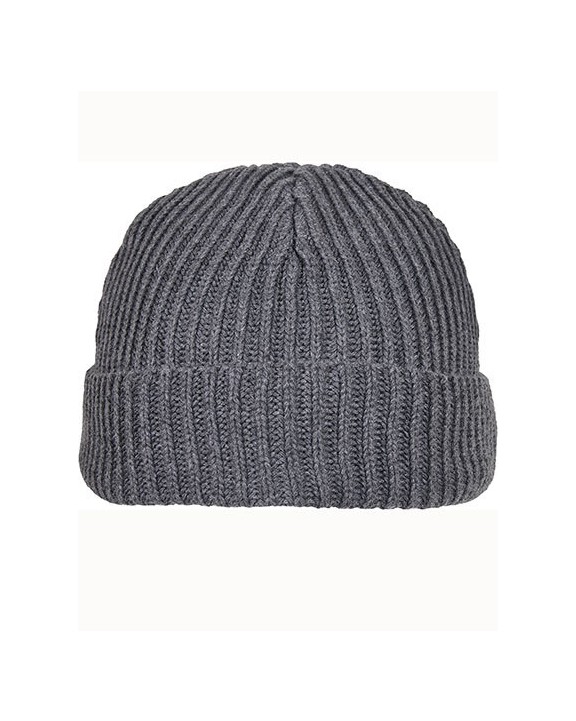 Bonnets personnalisable BUILD YOUR BRAND Recycled Yarn Fisherman Beanie