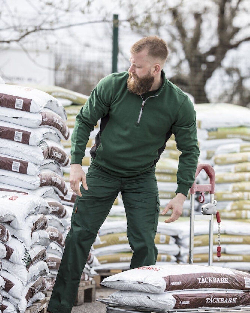 Sweaters & hoodies JOBMAN 5401 Halfzip Sweatshirt voor bedrukking &amp; borduring