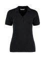Polos personnalisable KUSTOM KIT Women's Regular Fit Comfortec® V Neck Polo