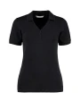 Polos personnalisable KUSTOM KIT Women's Regular Fit Comfortec® V Neck Polo