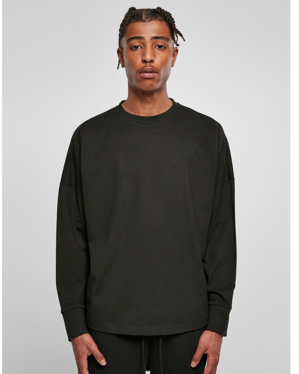 T-Shirts personnalisable BUILD YOUR BRAND OVERSIZED CUT ON SLEEVE LONGSLEEVE