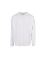 T-shirts BUILD YOUR BRAND OVERSIZED CUT ON SLEEVE LONGSLEEVE voor bedrukking &amp; borduring