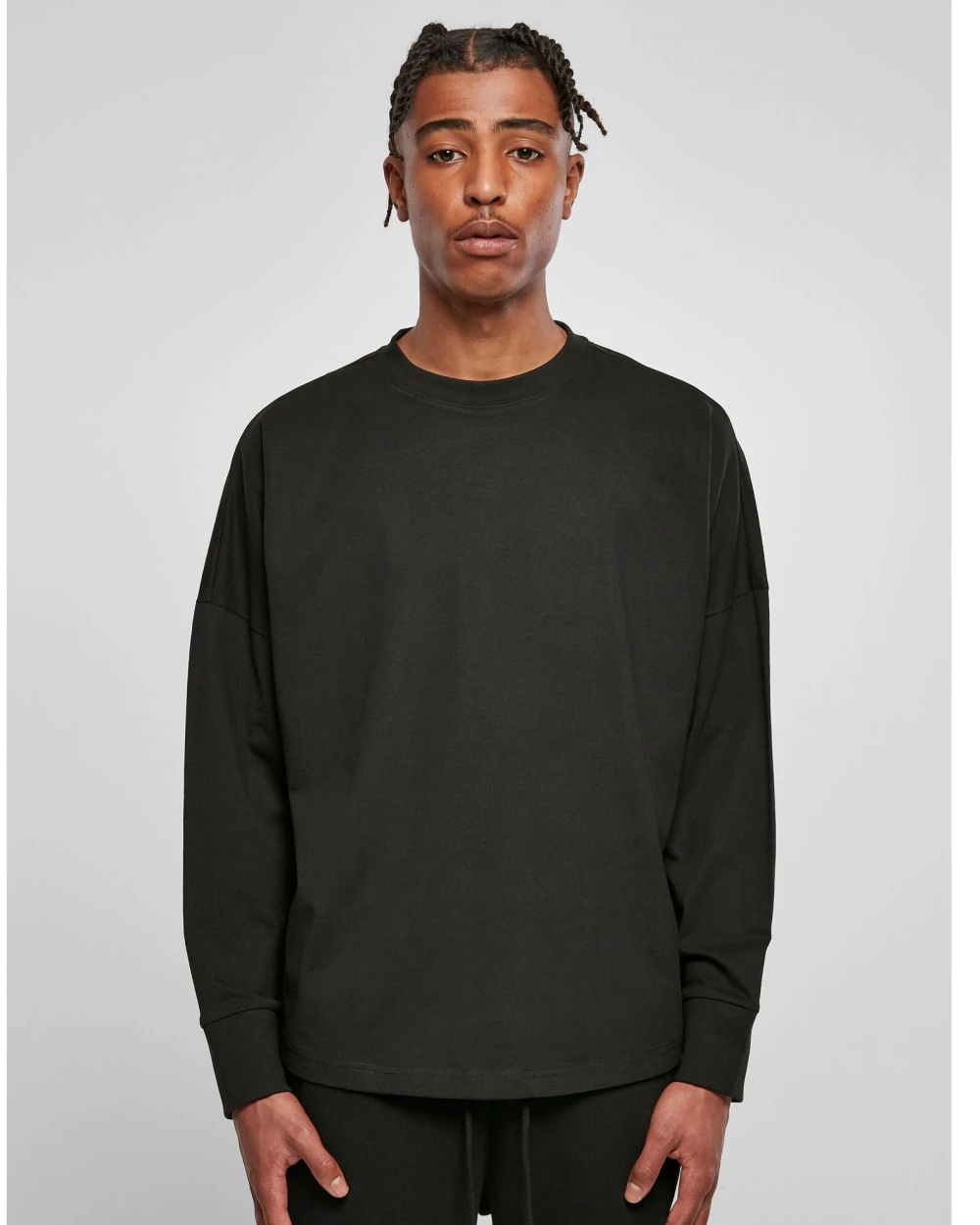 T-Shirts personnalisable BUILD YOUR BRAND OVERSIZED CUT ON SLEEVE LONGSLEEVE