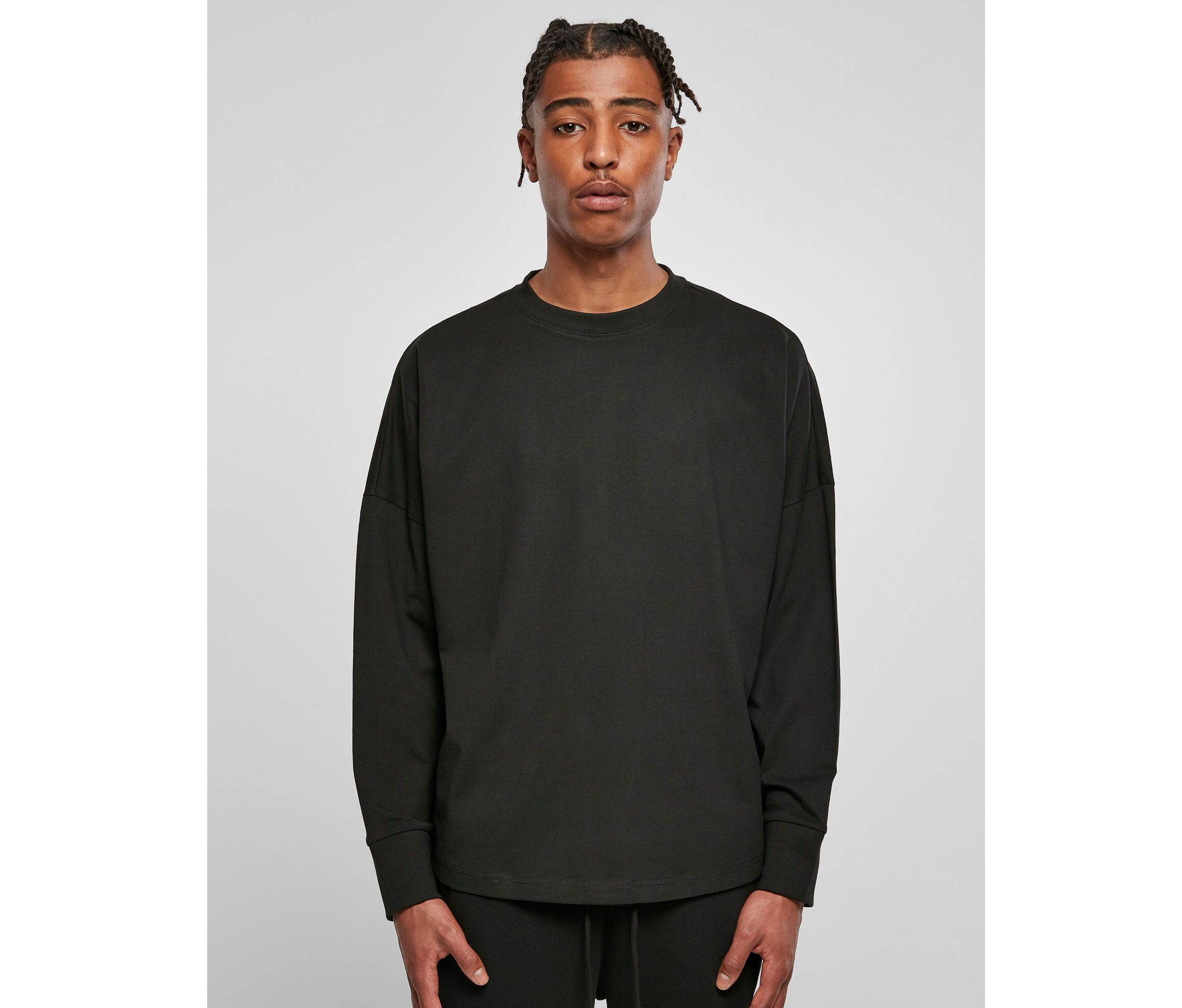 BUILD YOUR BRAND OVERSIZED CUT ON SLEEVE LONGSLEEVE T-Shirts personalisierbar