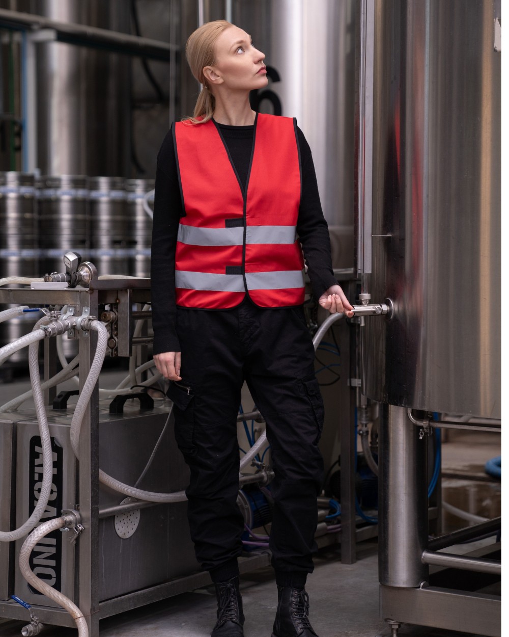 Fluo vestjes KORNTEX FUNCTIONAL VEST "DORTMUND" voor bedrukking &amp; borduring