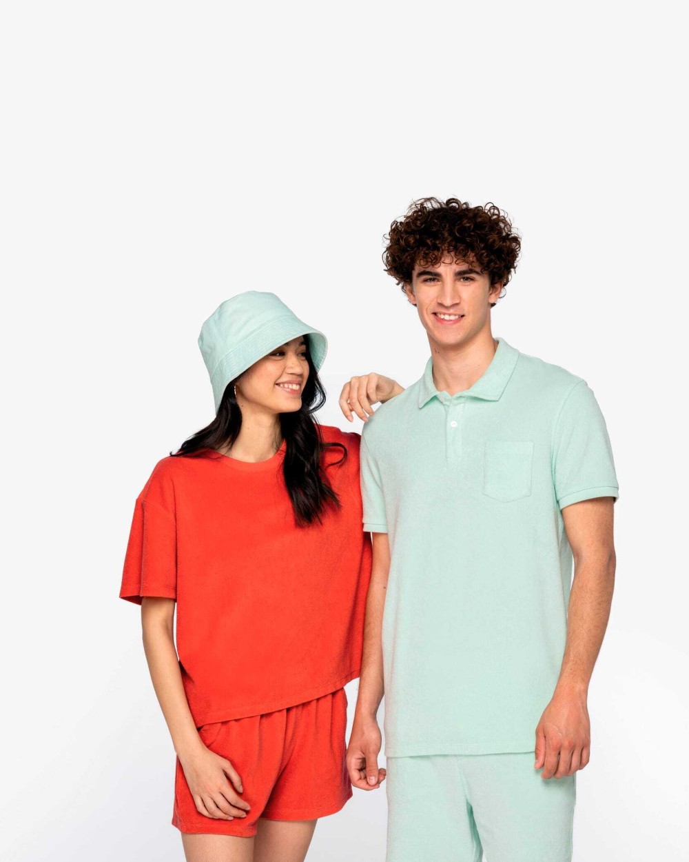 NATIVE SPIRIT Umweltfreundliches Herren-Polohemd aus Frottee Poloshirts personalisierbar