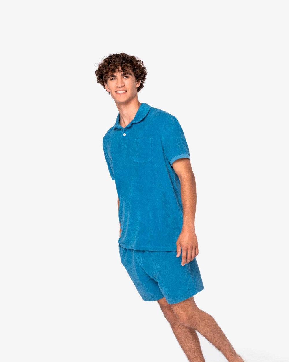 Polo's NATIVE SPIRIT Ecologische badstof herenpolo voor bedrukking &amp; borduring