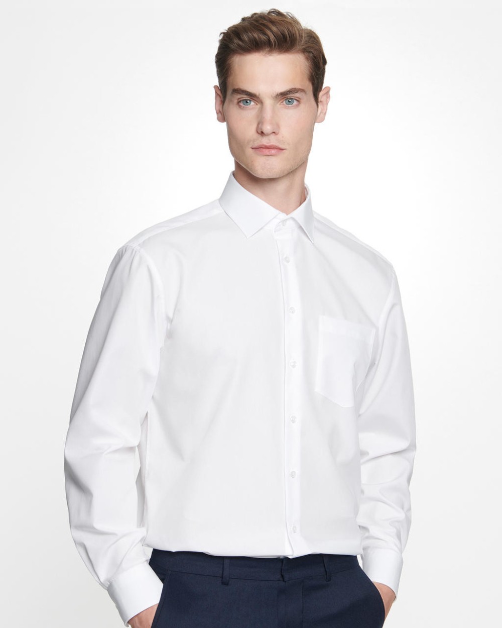 Hemden SEIDENSTICKER Seidensticker Regular Fit 1/1 Business Kent voor bedrukking &amp; borduring