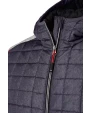 JAMES & NICHOLSON Men's Knitted Hybrid Jacket Jacken personalisierbar