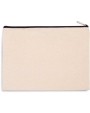 Sacs & Bagagerie personnalisable KIMOOD Pochette en coton canvas - grand modèle