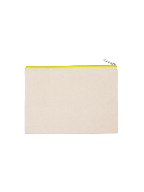KIMOOD Pochette en coton canvas - grand modèle /api/colors/a14c44ff-74d9-4031-8a63-4c58bbe7eb95 personnalisable