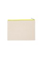 KIMOOD Pochette en coton canvas - grand modèle /api/colors/a14c44ff-74d9-4031-8a63-4c58bbe7eb95 personnalisable