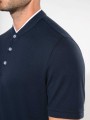 Polos à personnaliser KARIBAN Polo col mao manches courtes homme 