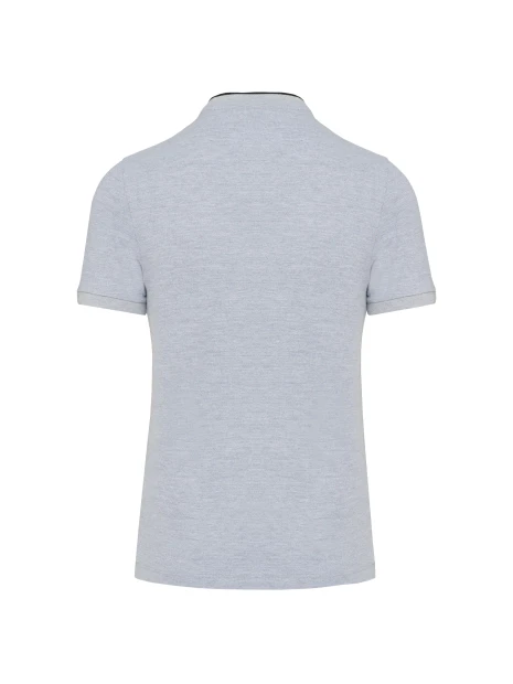 KARIBAN Polo col mao manches courtes homme /api/colors/4d32e1db-15c2-4afb-a795-282da2f118eb personnalisable