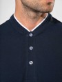Polos à personnaliser KARIBAN Polo col mao manches courtes homme 